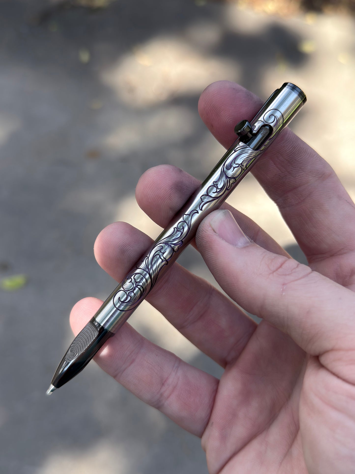 10th Anniversary Hand Engraved Pen