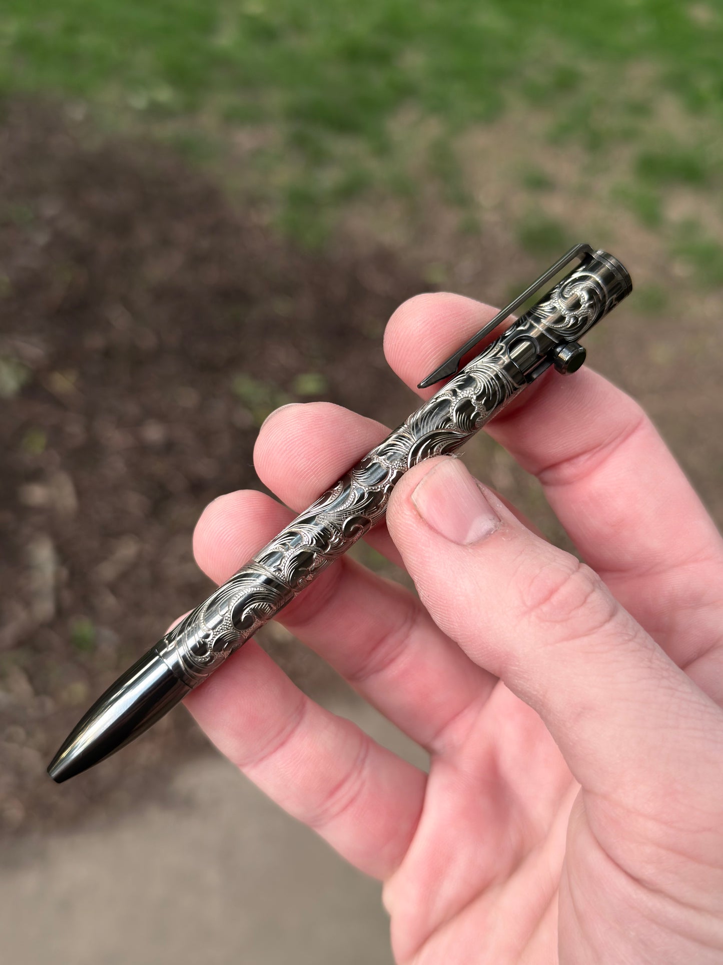 10th Anniversary Hand Engraved Pen