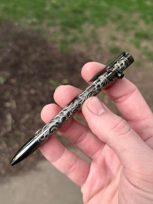 10th Anniversary Hand Engraved Pen